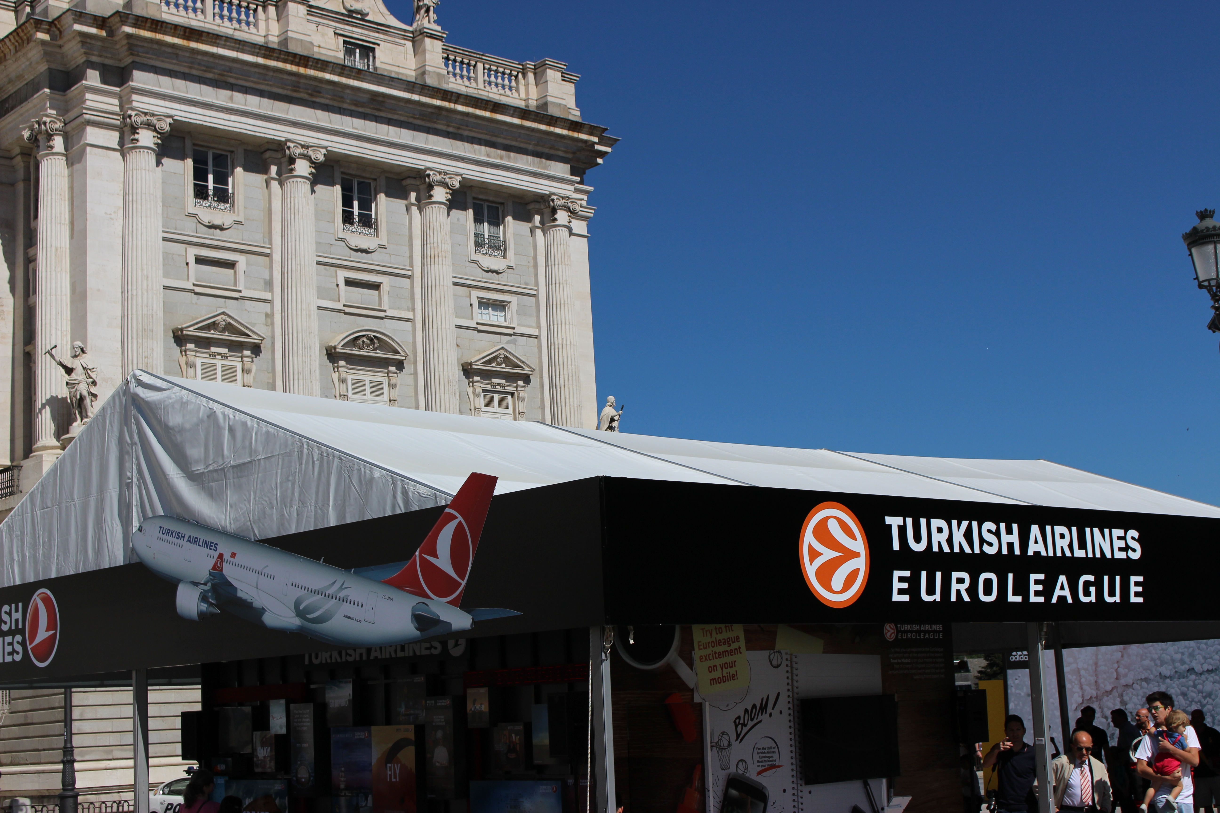 Stand de 150 m2 de Turkish Airlines