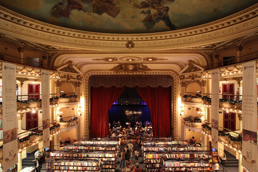 El Ateneo bookstore. Foto: Liam Quinn from Canada - Uploaded by russavia.