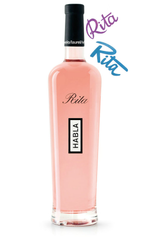 Rita: el rosado más glamuroso de las bodegas trujillanas. Imagen: Bodegas HABLA.