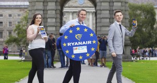 Ryanair lanza una nueva plataforma para los estudiantes de Erasmus