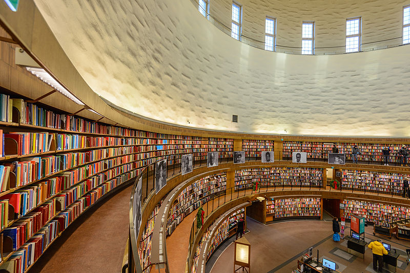 grandeza de biblioteca de Estocolmo