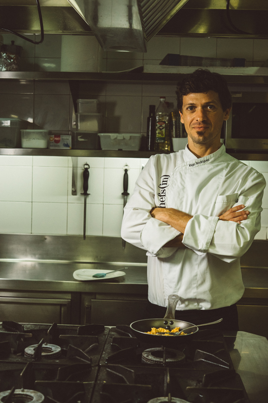 El chef bermeano Iñigo Rodríguez, ya hijo adoptivo de la isla pitiusa Ibiza.
