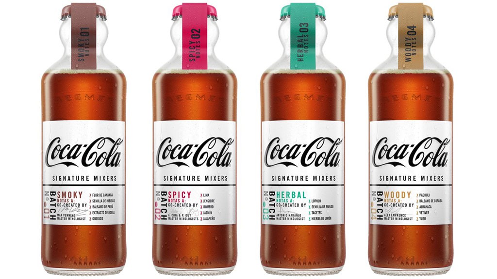 La marca no deja nada al azar, la antigua botella Hutchinson y el etiquetado retro responden a la actual tendencia visual en muchos productos.