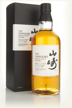 Whisky japonés Yamazaki Mizunara de Suntory