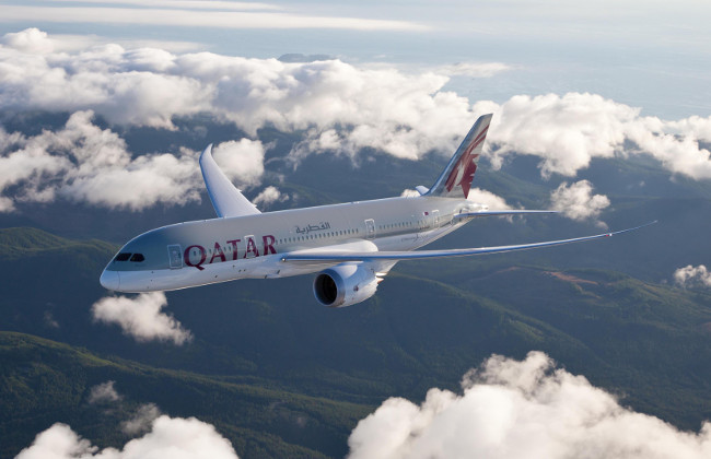 El Boeing 787 Dreamliner es la nueva incorporación de Qatar Airways en España.