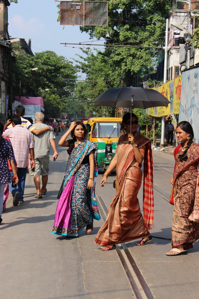 Saris de las bengalíes