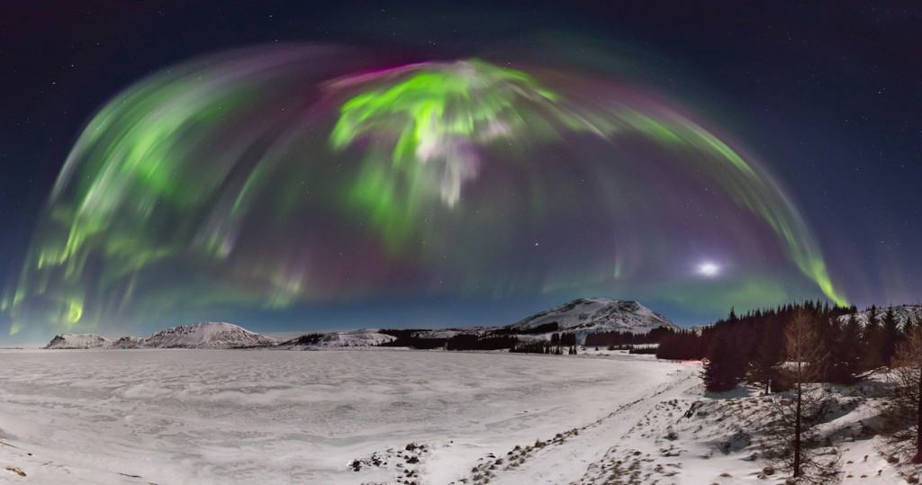 Auroras boreales enThingvellir