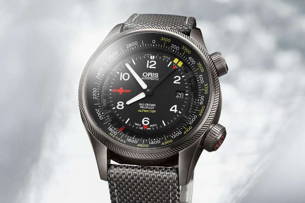 El Oris Altimeter Rega Edición Limitada, un reloj dedicado a Rega, el servicio suizo de rescate aéreo. 