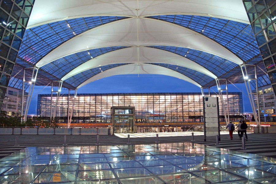 Panorámica del aeropuerto de Múnich