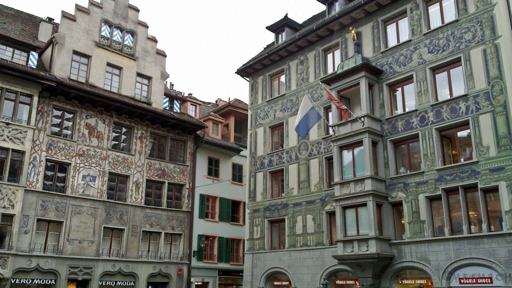 Hirschenplatz en Lucerna