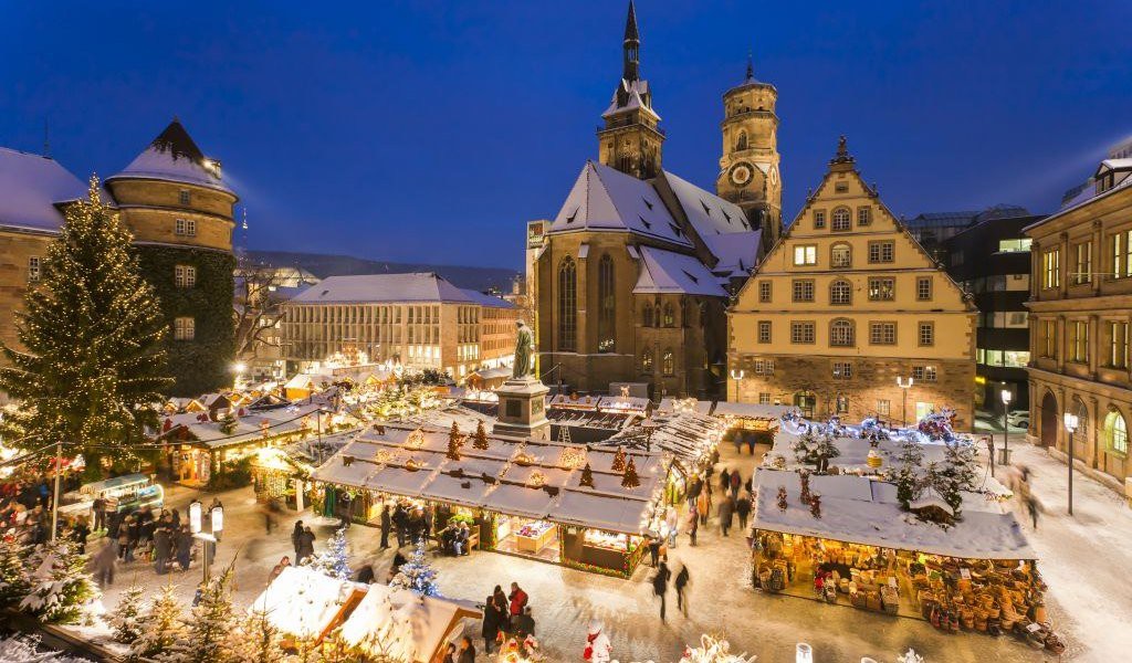 Animales vivos, un coro y una ciudad en miniatura son las atracciones estrella de la Navidad en Stuttgart. Foto: Stuttgart Tourist
