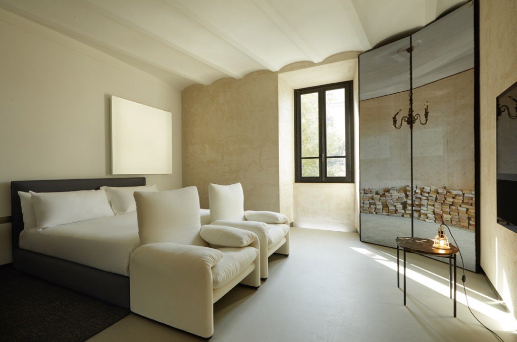 Rooms of Rome Kike Saralosa, decoración minimalista