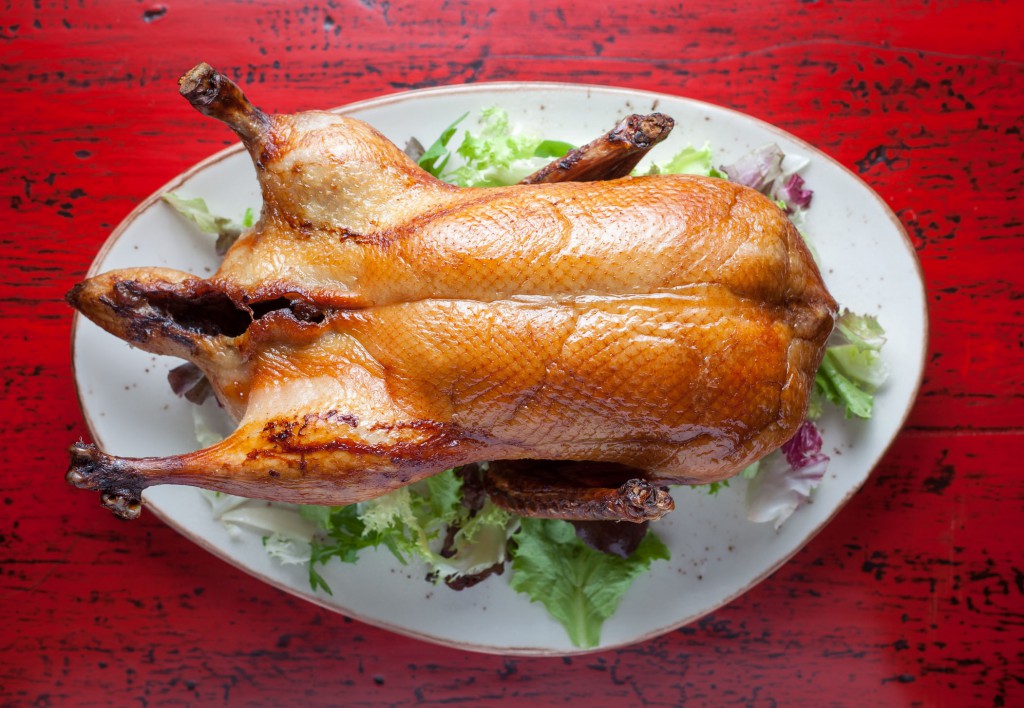El pato laqueado, o lacado, el plato estrella de la cocina china, en THE ONE.